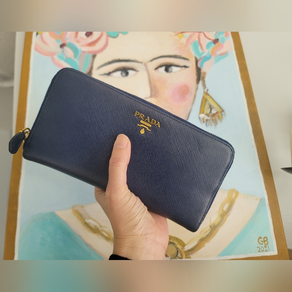 Prada Large Safino Leather Wallet - Picture 5 of 13